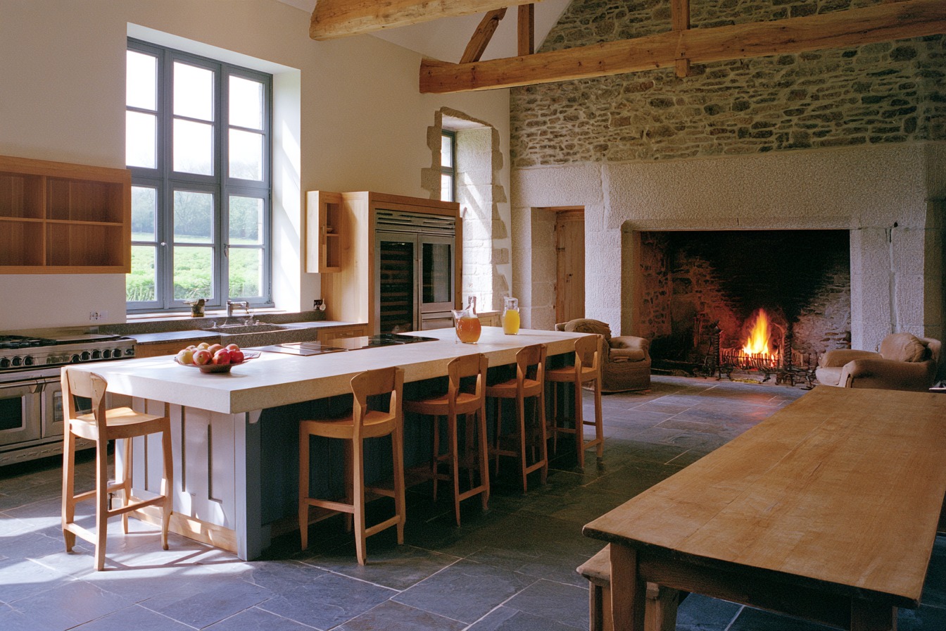 The open kitchen