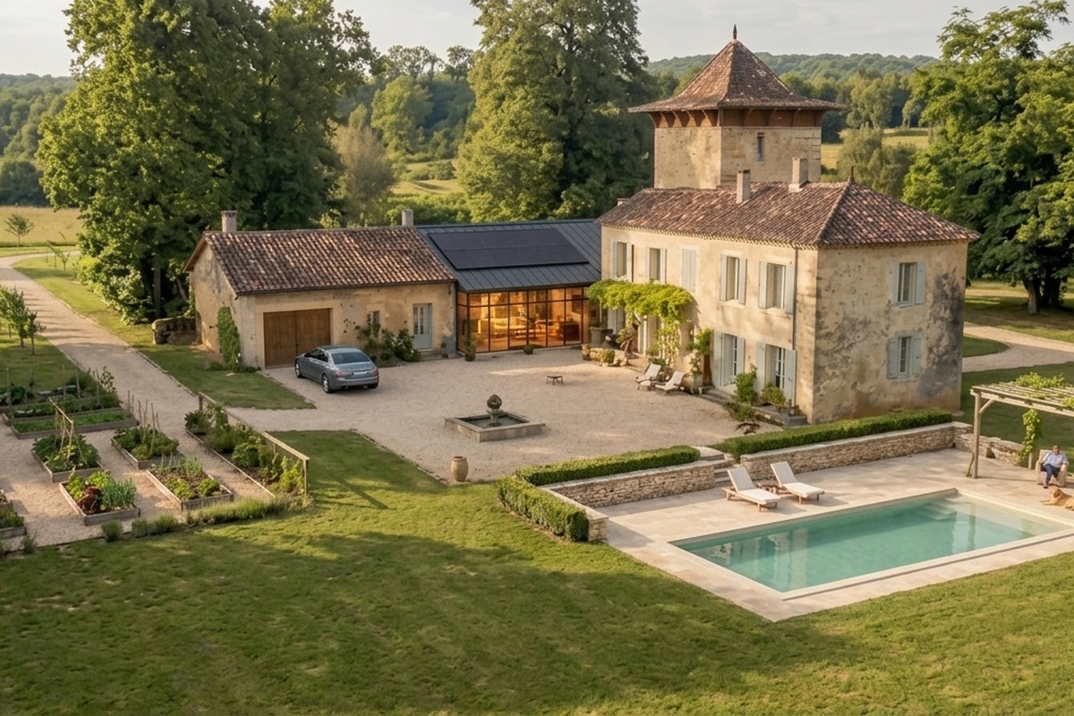 The estate restored to the Belcourt Standard